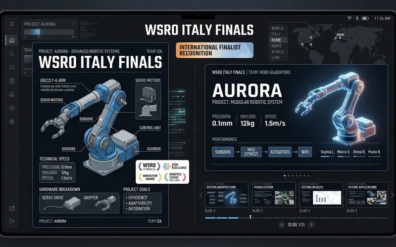 VIGILANCE — WSRO Robotics & Innovation (Italy) live screenshot